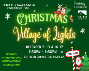 Christmas Village of Lights 2022