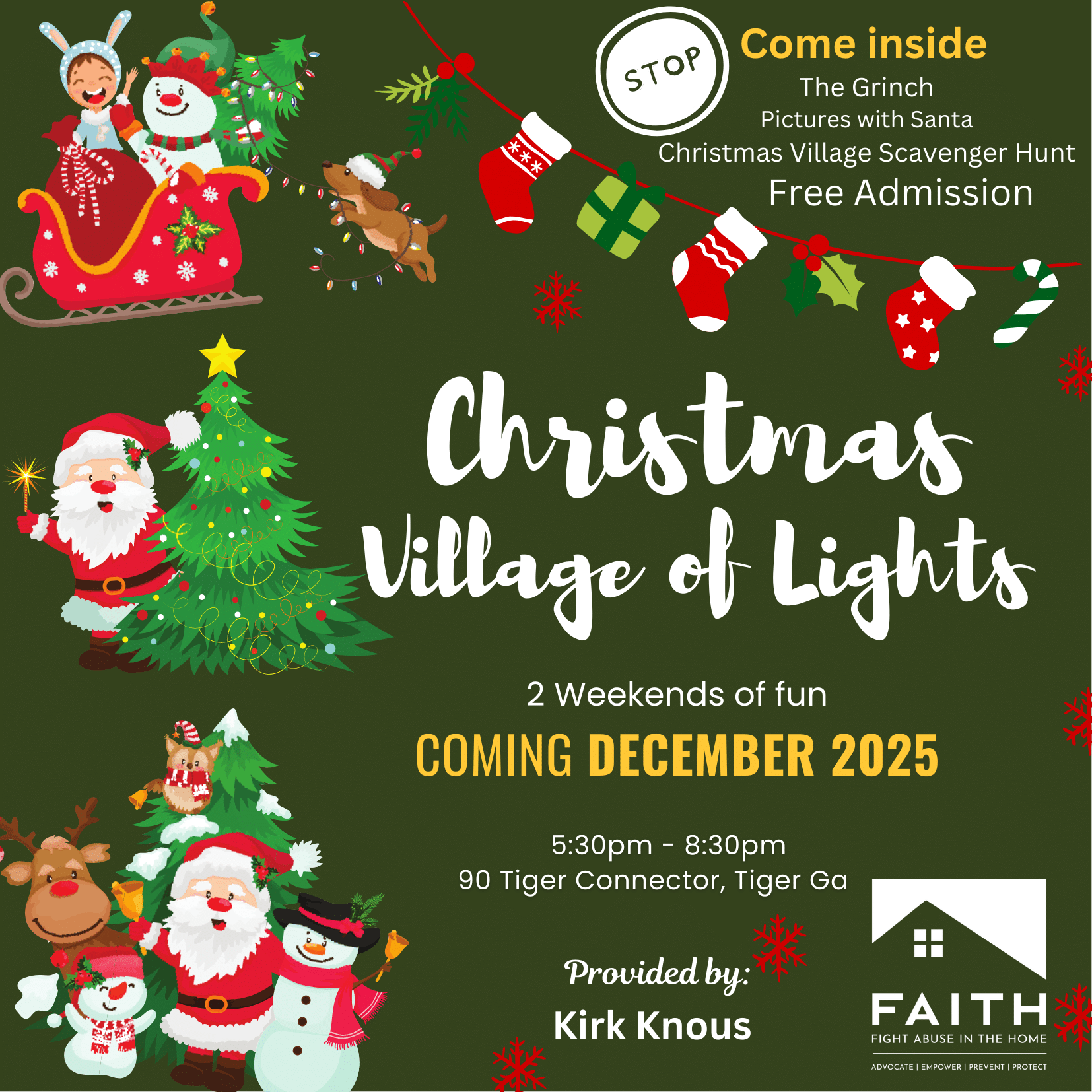 Christmas Village of Lights